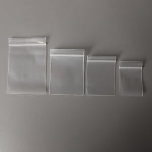 Ziplock Bags (2"X 3") Ziplock Bags (3"X 4") Ziplock Bags (4"X 5") 100 pcs
